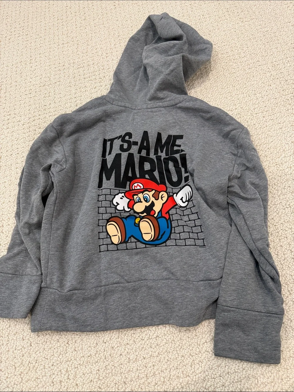 Bundle of 3 Kid’s Hoodies-Pokemon, Mario, Spider-Man